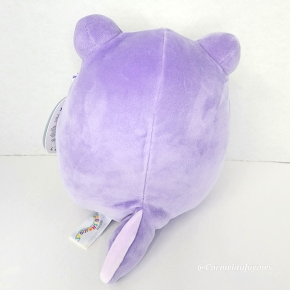 NAHOMY 🐸 Purple Tadpole Baby Frog Original Squishmallows By Kellytoy NWT - Picture 5 of 8